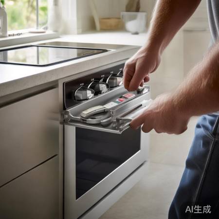 集成灶电池可拆卸/非专业人士请