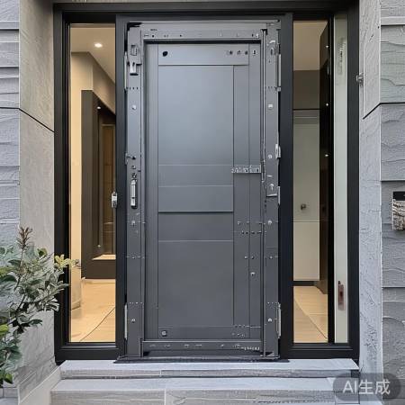 高品质成品钢质防盗门，价格优惠，居家安全首选