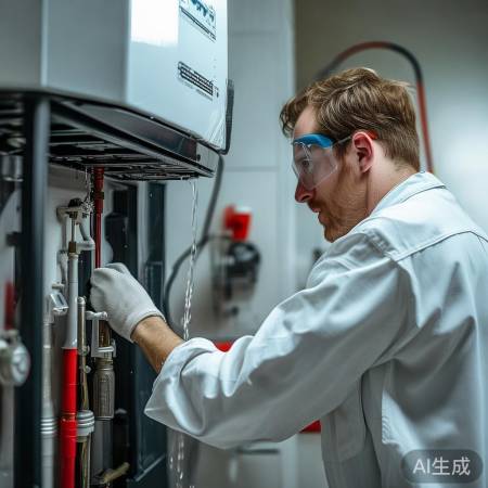 壁挂炉排水阀调压