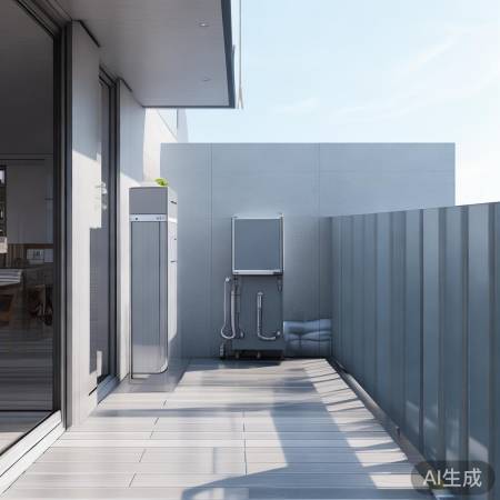 阳台变室内洗脸池