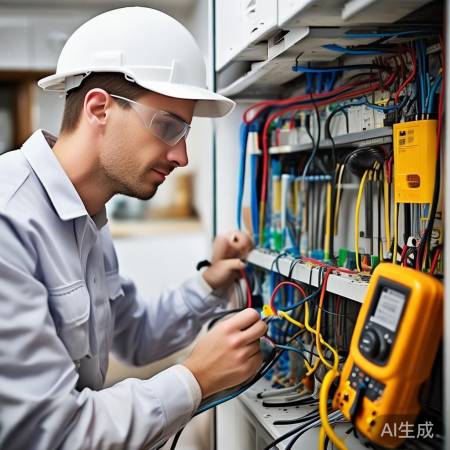 热水器加热慢,请电工检查电路。