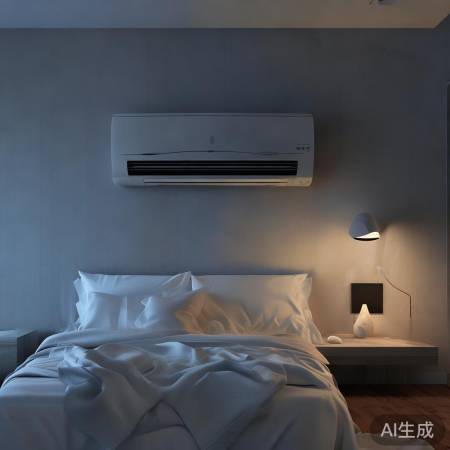 美的空调低噪音，静享舒适夜