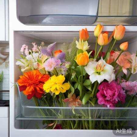 冰箱保鲜鲜花小技巧