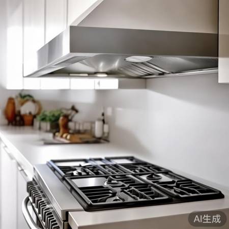 油烟机进风口宜与炉面平行