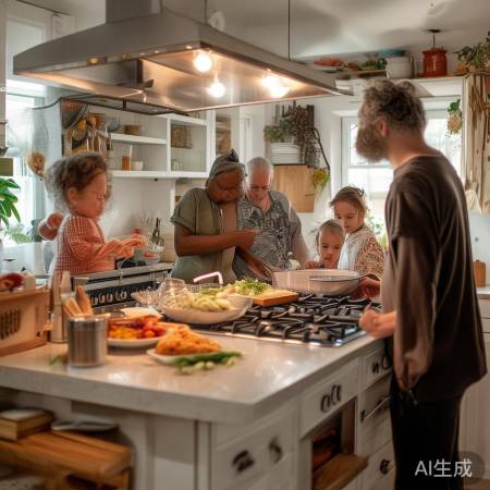 “燃气灶摆放，艺术与实用”