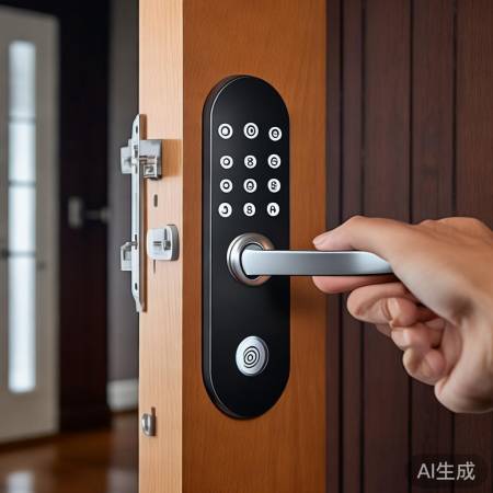 安装智能锁本体