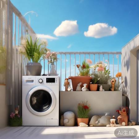 阳台点缀小饰品