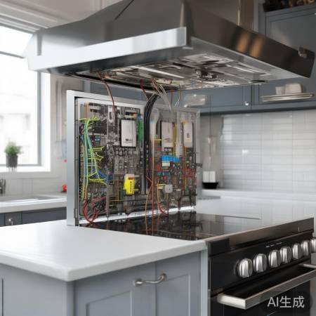 “小心拆解油烟机电源板”