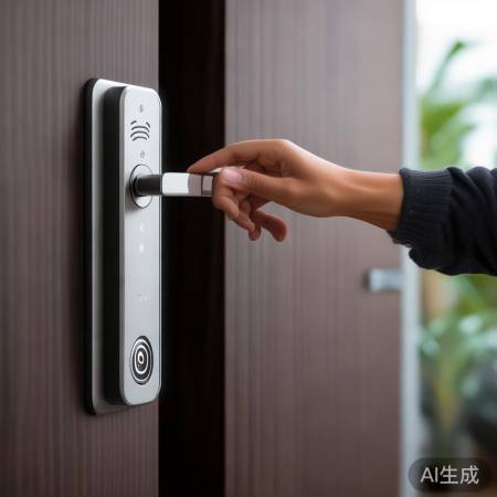 指纹锁安装成功