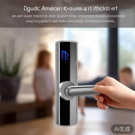 “602智能锁，安全指纹识别”