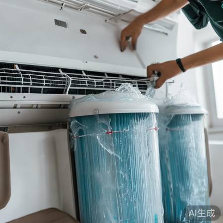 空调换水器每年至少洗一次