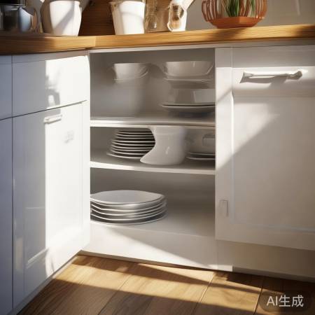 餐具消毒柜，位置考虑使用频率