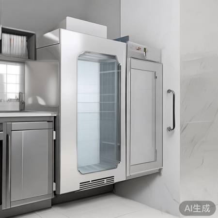 消毒柜勿置拐角遮挡