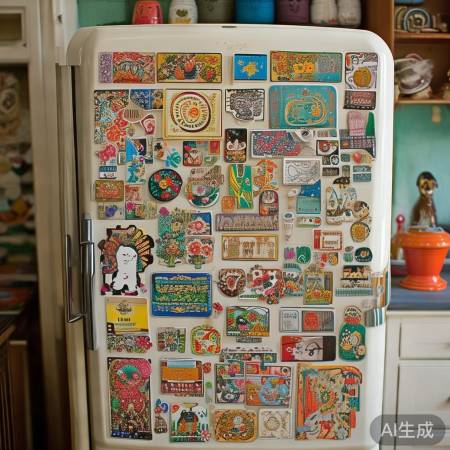 上海火车站周边必备：创意冰箱贴，旅行好伴侣