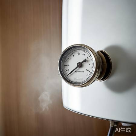 壁挂炉压力表，调至1-15大气