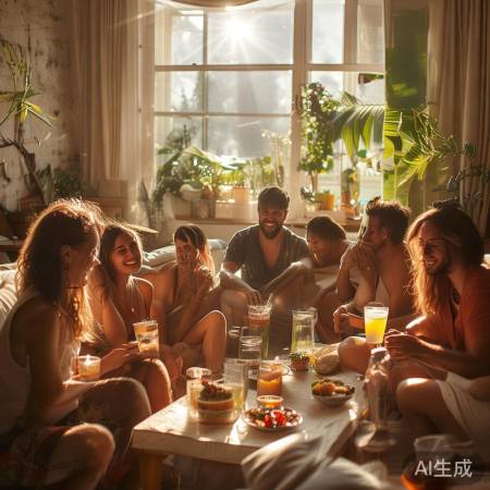 夏日享受，团结度高温