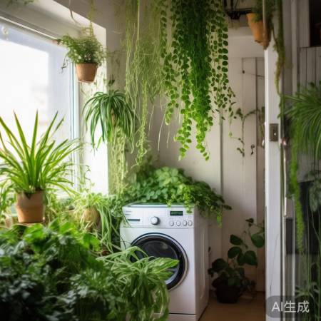 “门旁绿植吸不良气场”