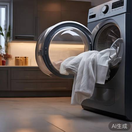 洗衣机噪音低，洗涤干净，自洁健