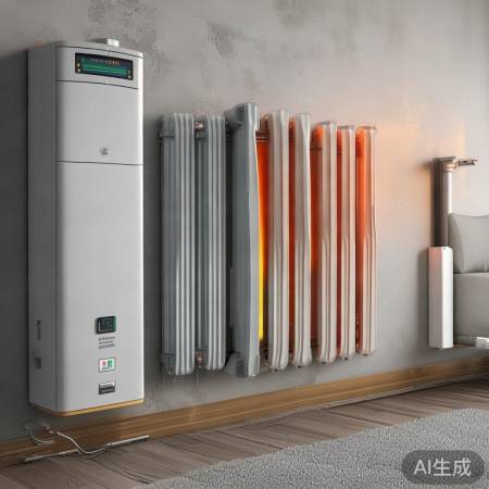 壁挂炉装暖气片要点