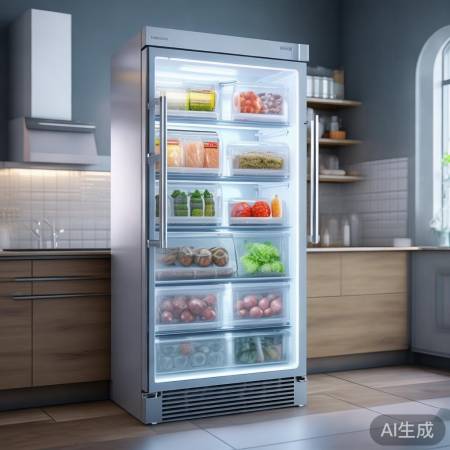 “冰箱湿度50-60，保鲜袋防