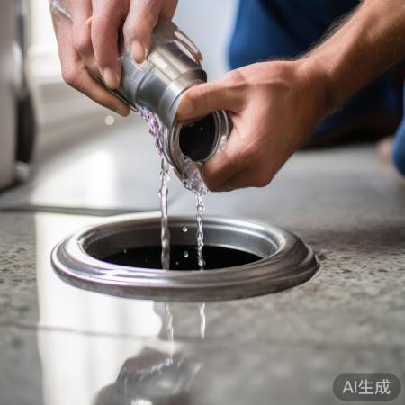 地漏密封检查法