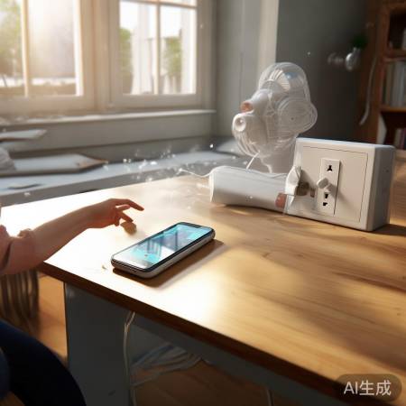 手机充电，注意安全