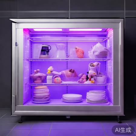 紫光灯柜：适量放置消毒物品