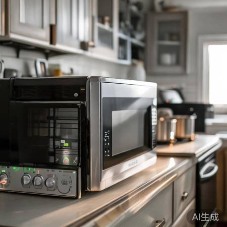 微波炉辐射低，安全无害