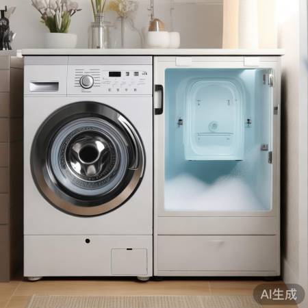 洗衣池波轮结合，省空间高效洗