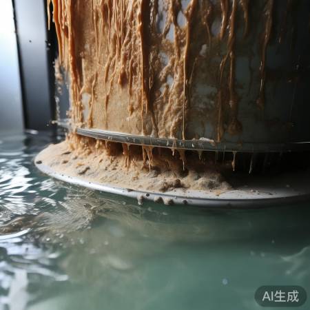 热水器水垢杂质积累