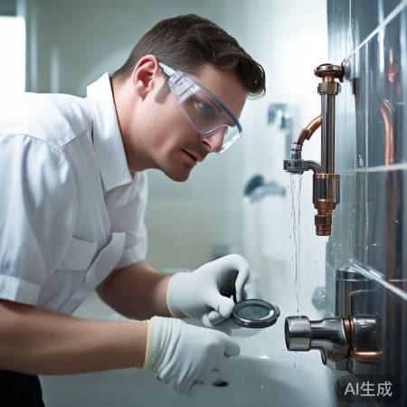 检查水管接头，确保无漏水