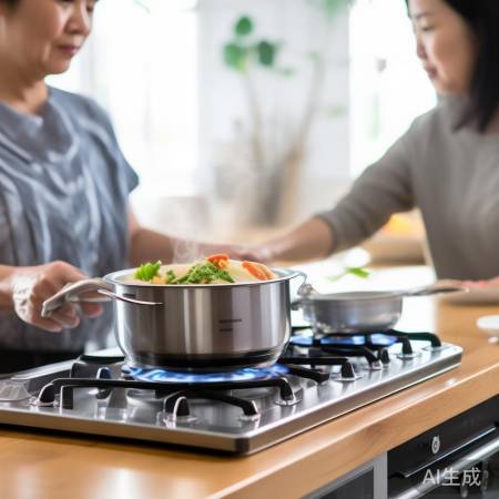 容声燃气灶轻松调燃气量，烹饪更精准