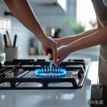 点火规范，先开阀后点火，用后关