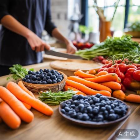 多吃维生素食物，护眼！