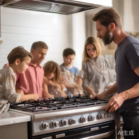 燃气灶安全关火贴士