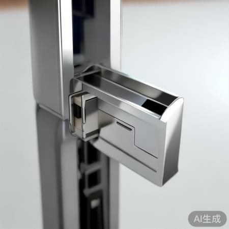 智能锁应急钥匙槽