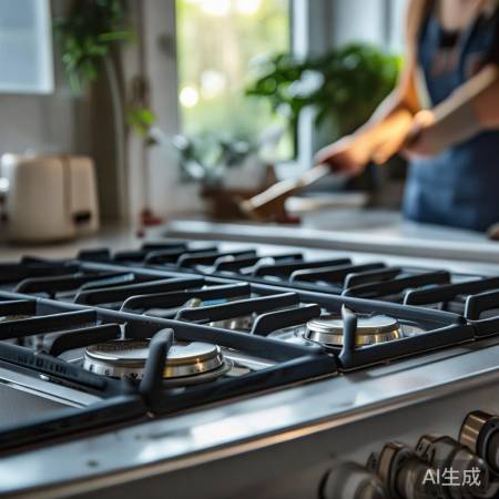 燃气灶清洁与通风注意