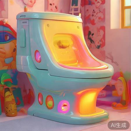 儿童马桶，智能音乐座圈