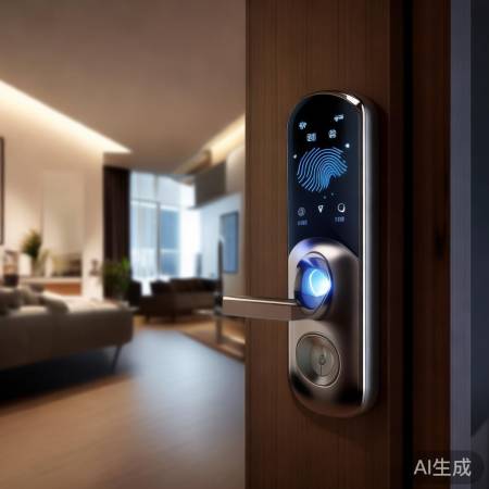“天防指纹锁，安全又方便”