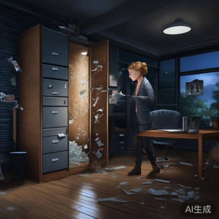 女子保险柜失窃，警方紧急介入调查