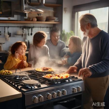 “玛纳斯燃气灶，家的味蕾升级器