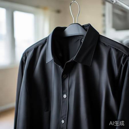 黑色衣物吸附灰尘，烘干更亮丽