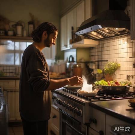 海尔燃气灶Q731，时尚实用