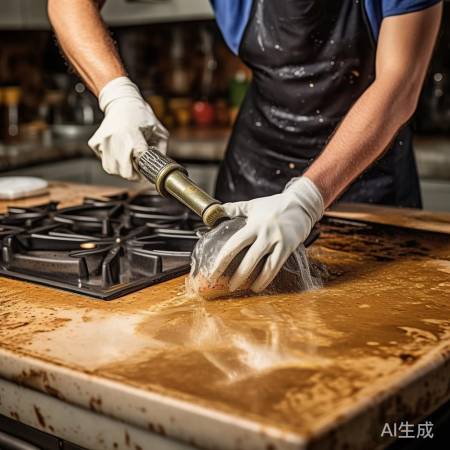 油烟机油污一擦即净，告别清洁烦恼