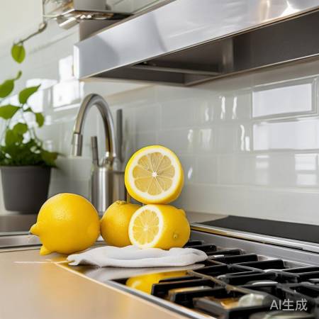 “柠檬除油，清新厨房”