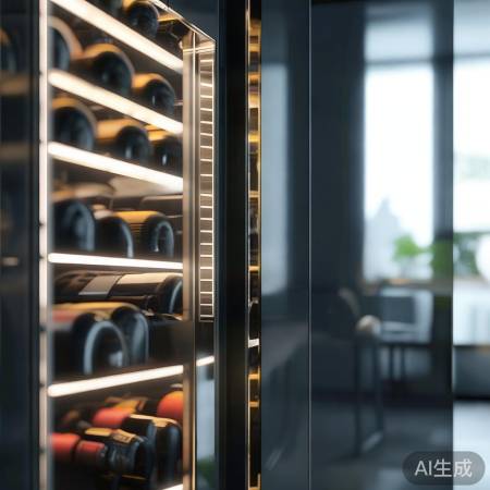 海尔红酒柜1400cm超宽款，家用储酒必备之选