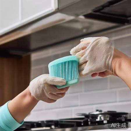 轻刷油烟机，勿损设备