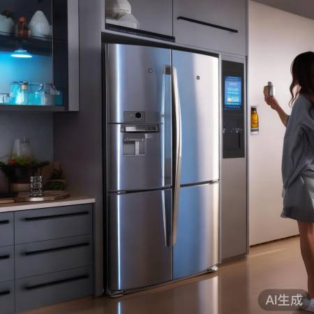 智能温控新飞冰箱