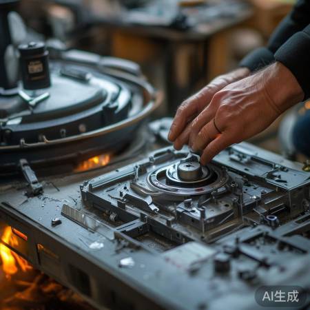 集成灶风门安装教程