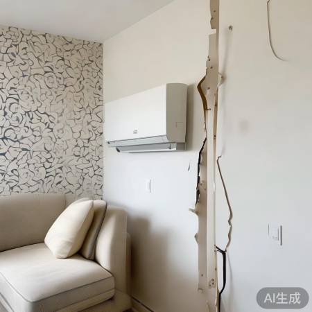 志高空调售后维修咨询热线教你,空调内机下水管巧妙隐藏技巧,告别凌乱空间